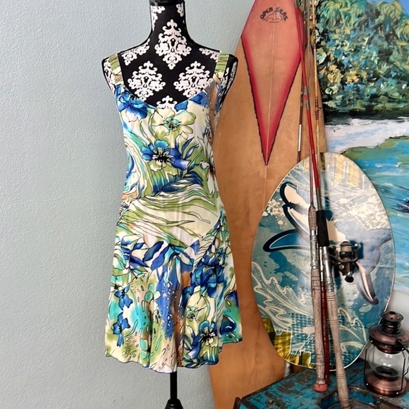 ⭐️Peppermint Bay,Hawaiian Breeze,Sheath Strap Dress,Elastic Back for Comfort, S - Picture 3 of 10